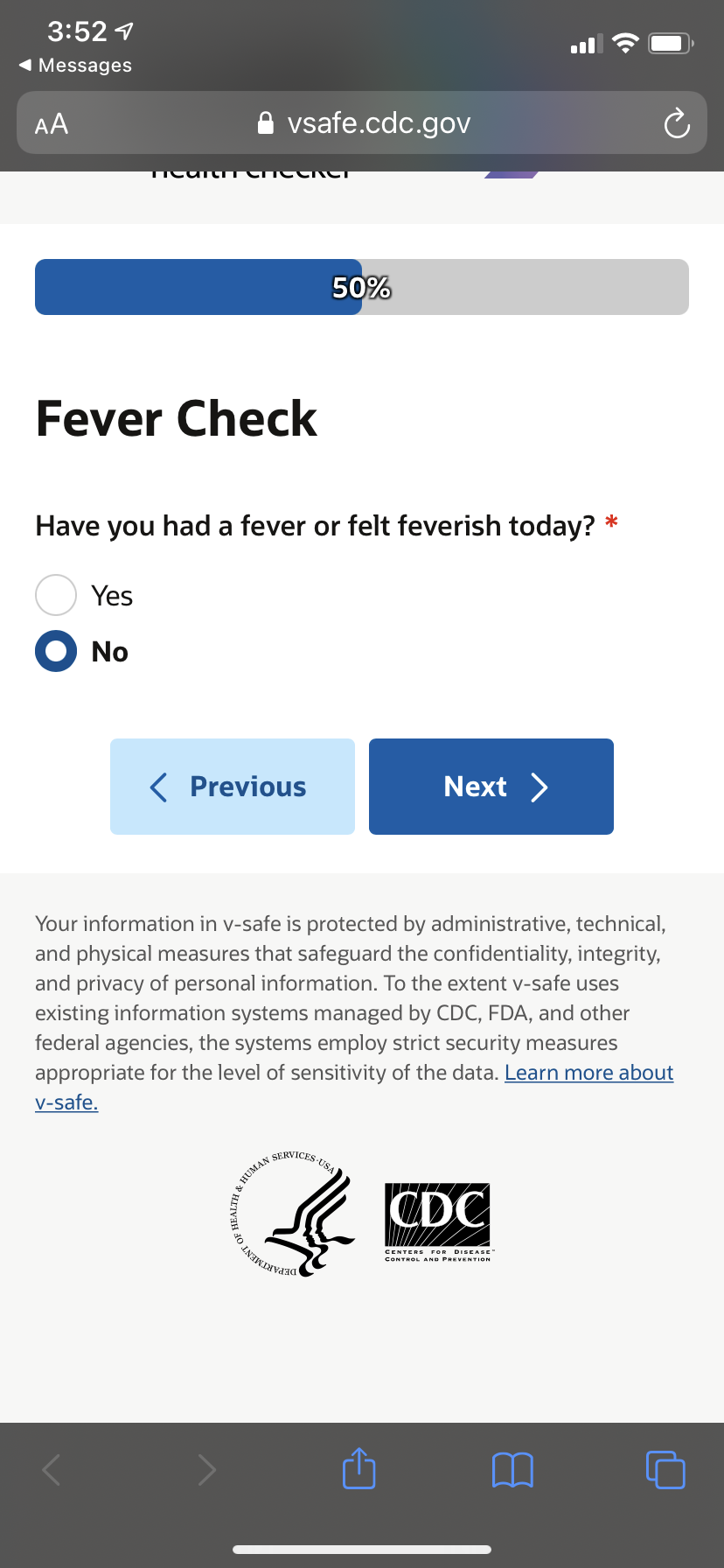 Help validate the safety of the COVID19 vaccine with vsafe